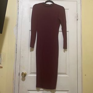 Long Sleeve Midi Dress